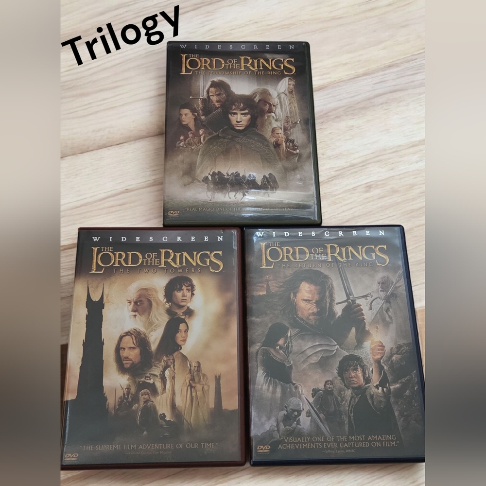 Lord of the Rings Trilogy DVD Set